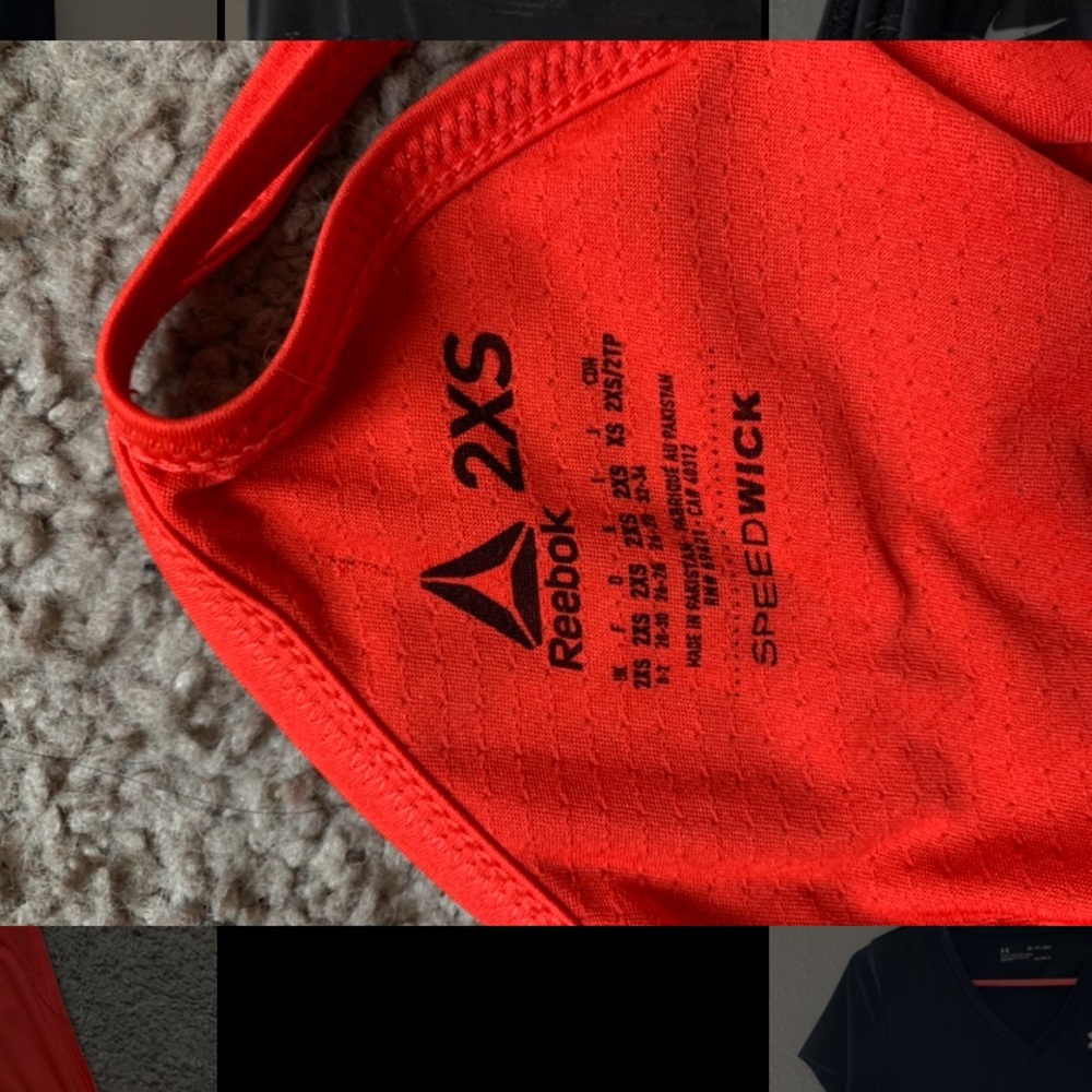 Red Reebok Tank - Picture 4 of 4